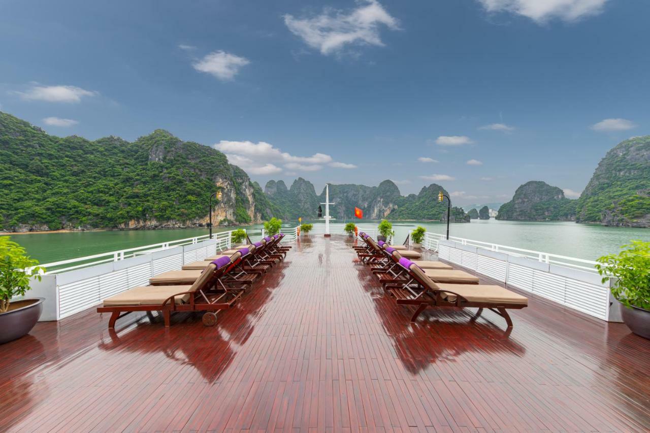 Huong Hai Sealife Cruise ฮาลอง ภายนอก รูปภาพ